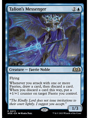 Talion's Messenger | Español | NM | WOE