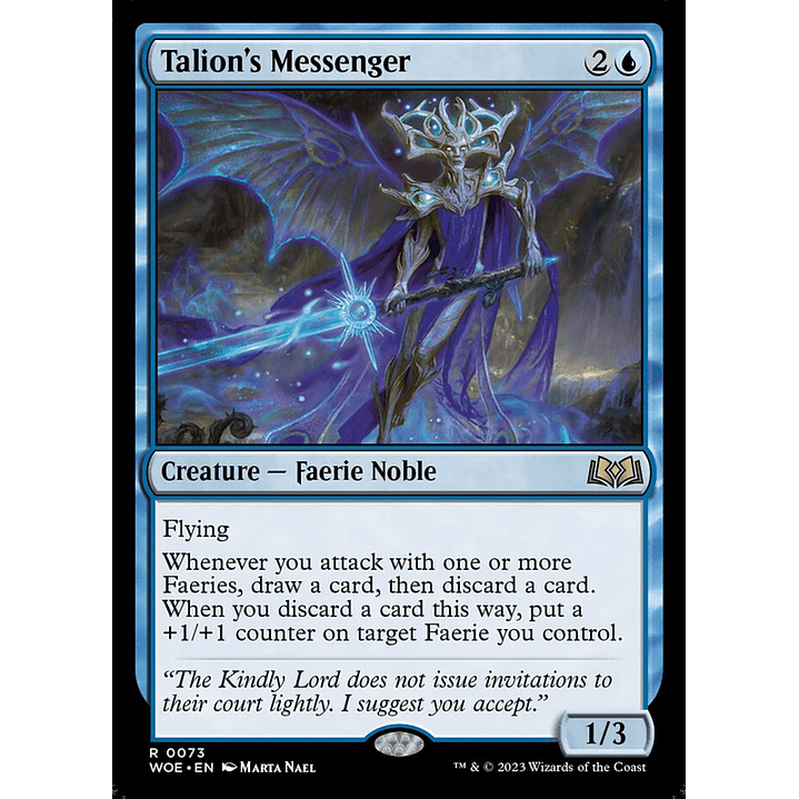 Talion's Messenger | Español | NM | WOE 1