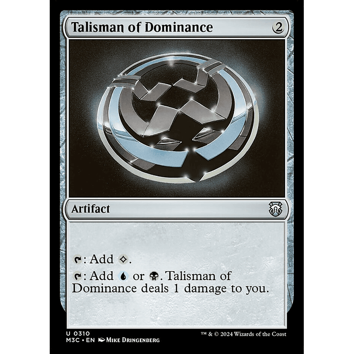 Talisman of Dominance | Inglés | NM | M3C 1