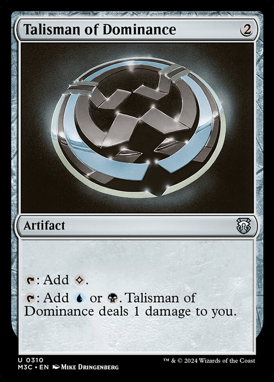 Talisman of Dominance | Inglés | NM | M3C 1