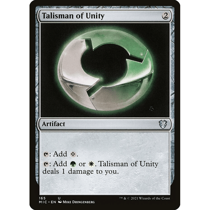 Talisman of Unity | Inglés | NM | MIC 1