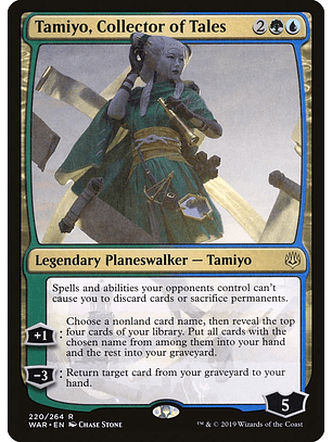 Tamiyo, Collector of Tales | Inglés | EX | WAR