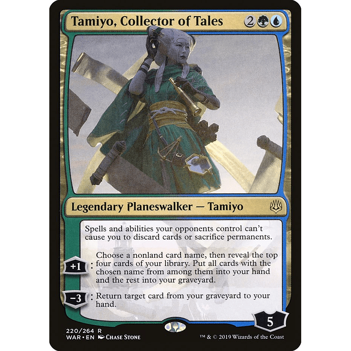 Tamiyo, Collector of Tales | Inglés | EX | WAR 1
