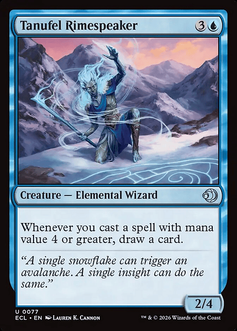 Tanufel Rimespeaker (foil) | Inglés | NM | ECL