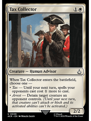 Tax Collector | Inglés | NM | ACR