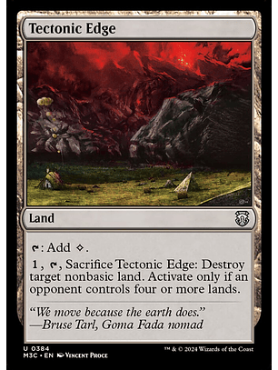 Tectonic Edge | Inglés | NM | M3C