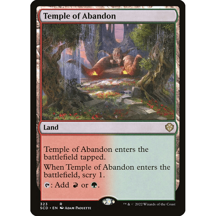 Temple of Abandon | Inglés | NM | SCD 1