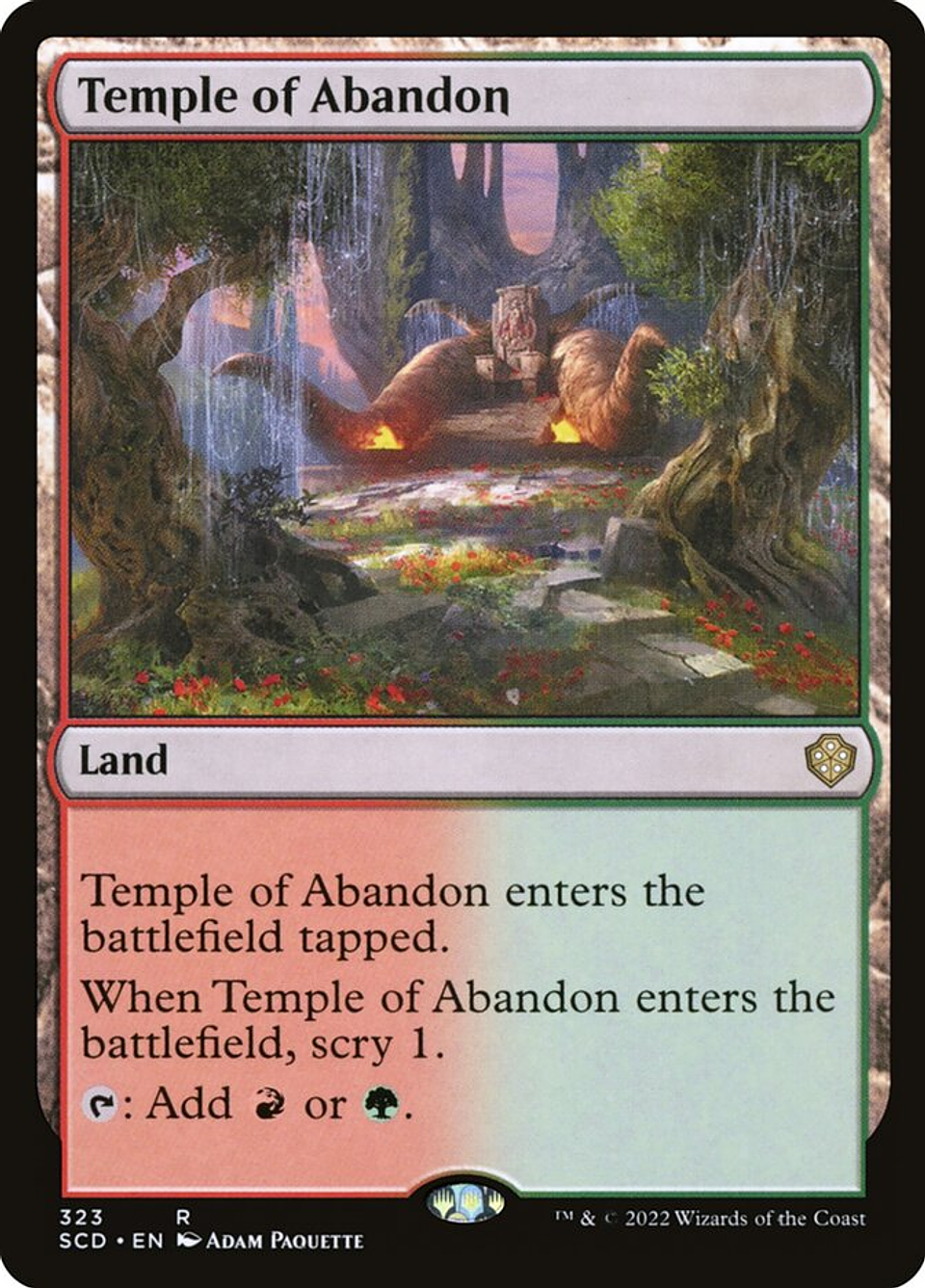 Temple of Abandon | Inglés | NM | SCD 1