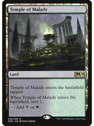Temple of Malady | Inglés | EX | M20