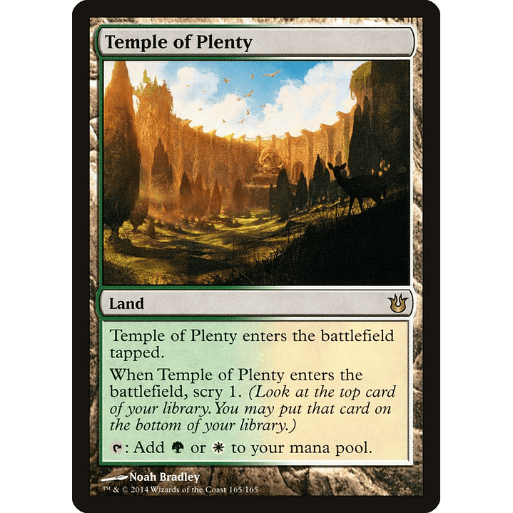 Temple of Plenty | Inglés | VG | BNG 1