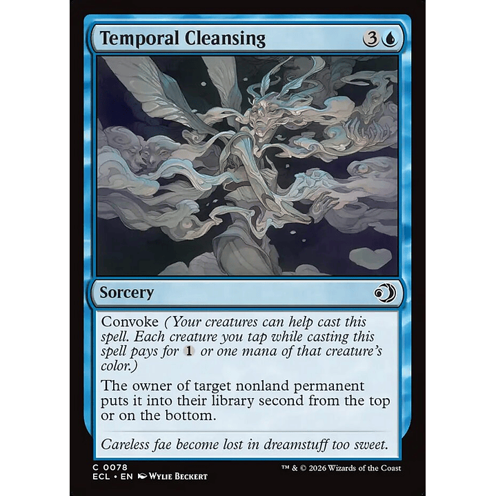 Temporal Cleansing (foil) | Inglés | NM | ECL 1
