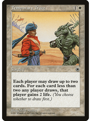 Temporary Truce (Retro Frame) | Inglés | VG | POR