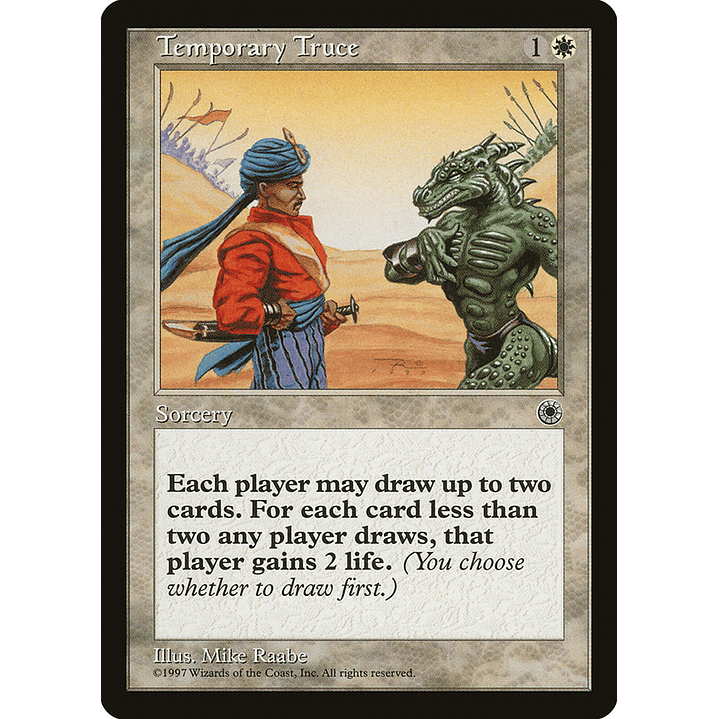 Temporary Truce (Retro Frame) | Inglés | VG | POR 1