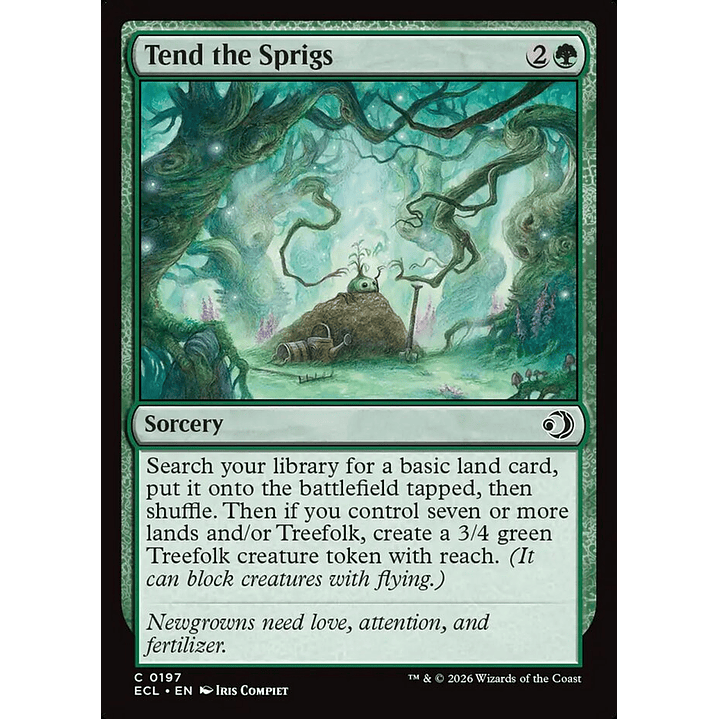 Tend the Sprigs | Inglés | NM | ECL 1