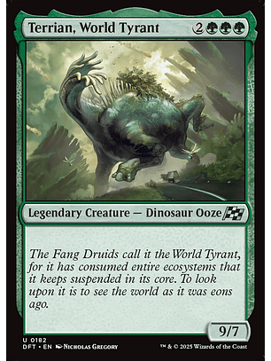 Terrian, World Tyrant | Inglés | NM | DFT