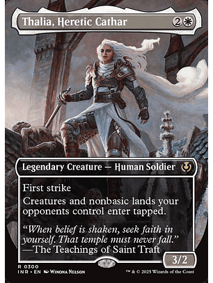Thalia, Heretic Cathar (Borderless) | Inglés | EX | INR