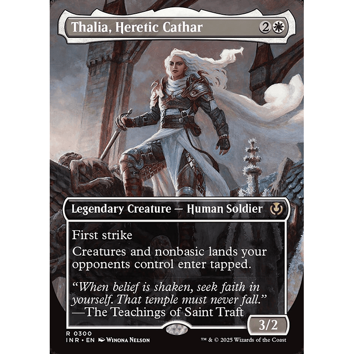 Thalia, Heretic Cathar (Borderless) | Inglés | EX | INR 1