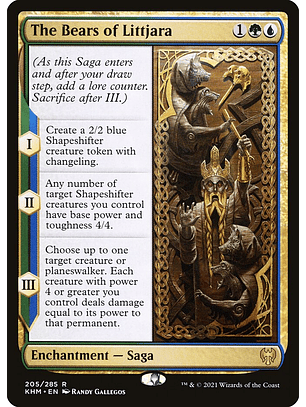 The Bears of Littjara | Inglés | NM | KHM