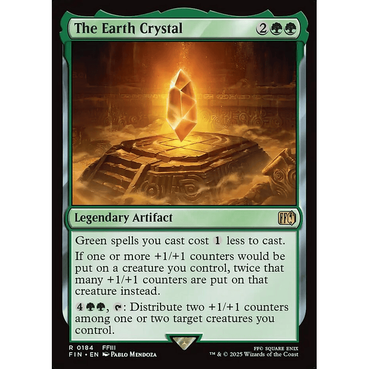 The Earth Crystal (foil) | Inglés | NM | FIN 1