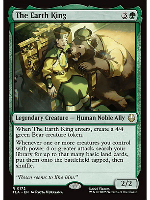The Earth King | Inglés | NM | TLA