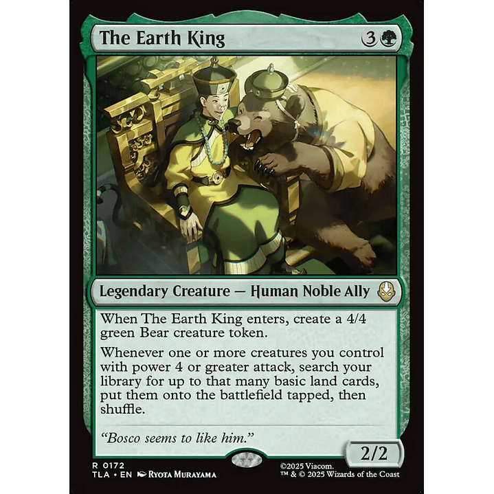 The Earth King | Inglés | NM | TLA 1