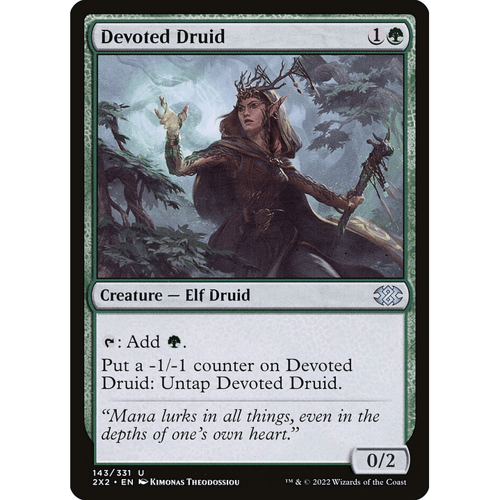 Devoted Druid | Inglés | NM | 2X2 1