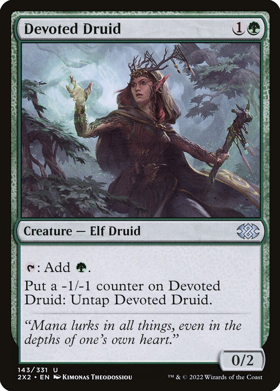 Devoted Druid | Inglés | NM | 2X2 1