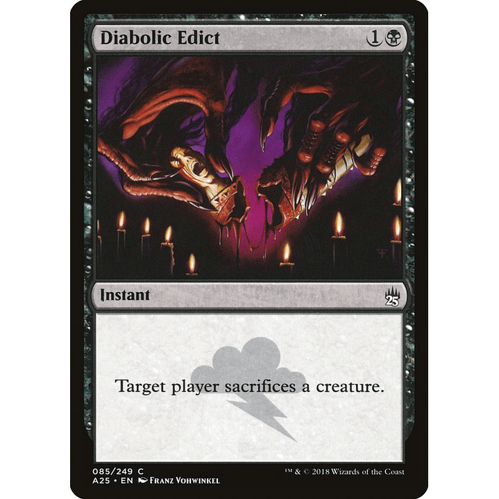 Diabolic Edict | Inglés | EX | A25 1