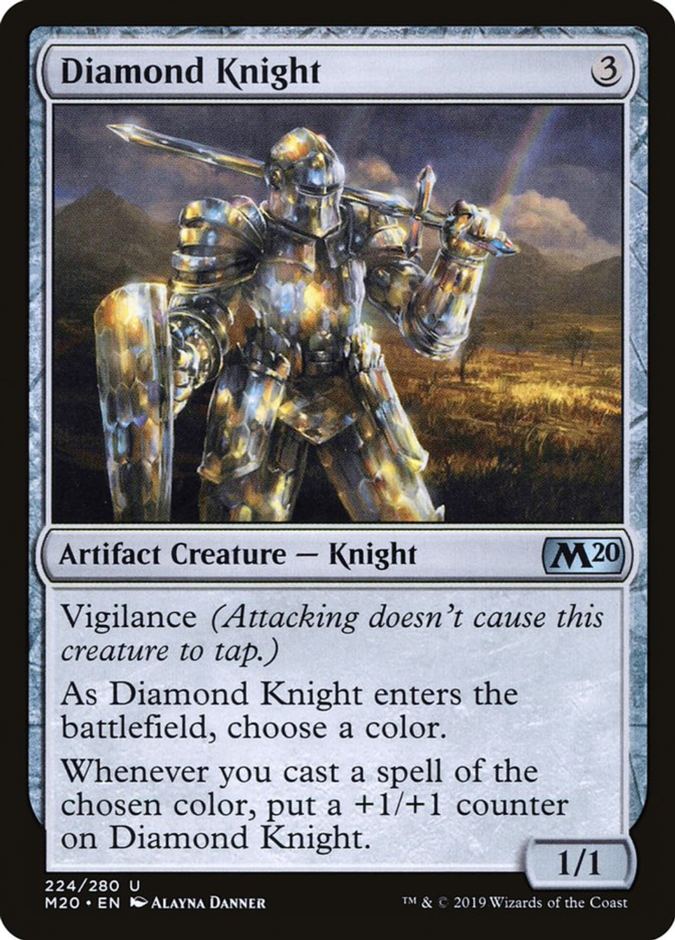 Diamond Knight | Inglés | NM | M20 1