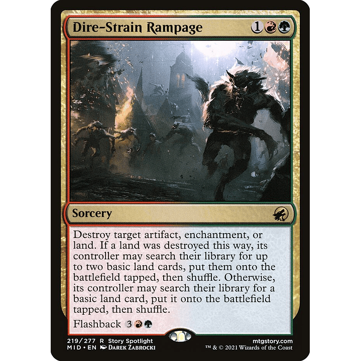 Dire-Strain Rampage | Inglés | NM | MID 1