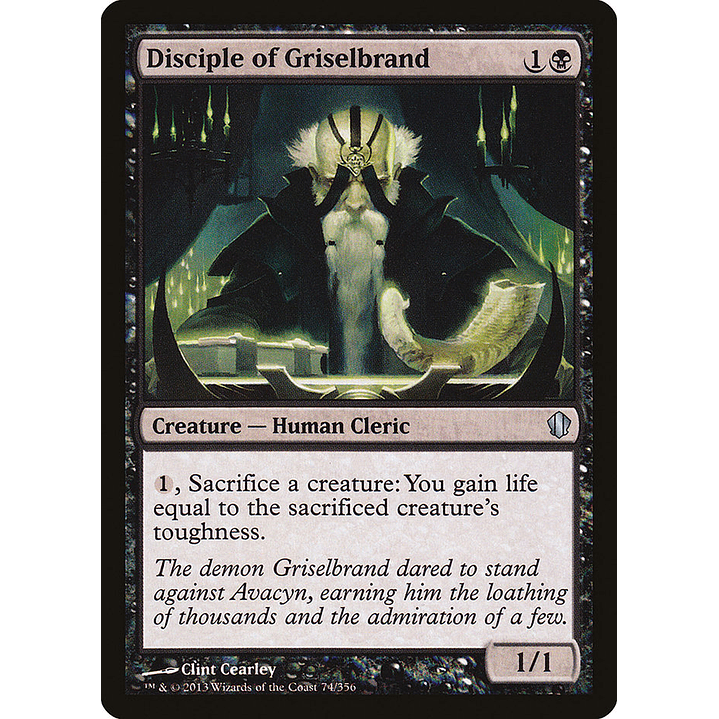 Disciple of Griselbrand | Inglés | EX | C13 1