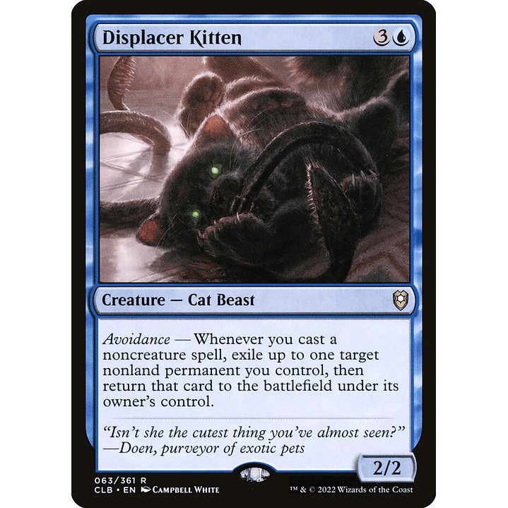 Displacer Kitten | Español | NM | CLB 1