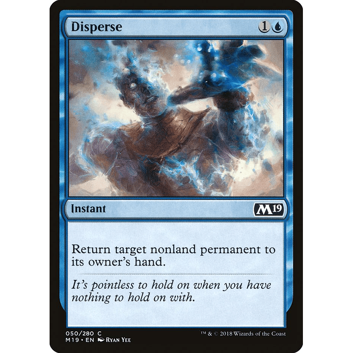Disperse (foil) | Español | NM | M19 1