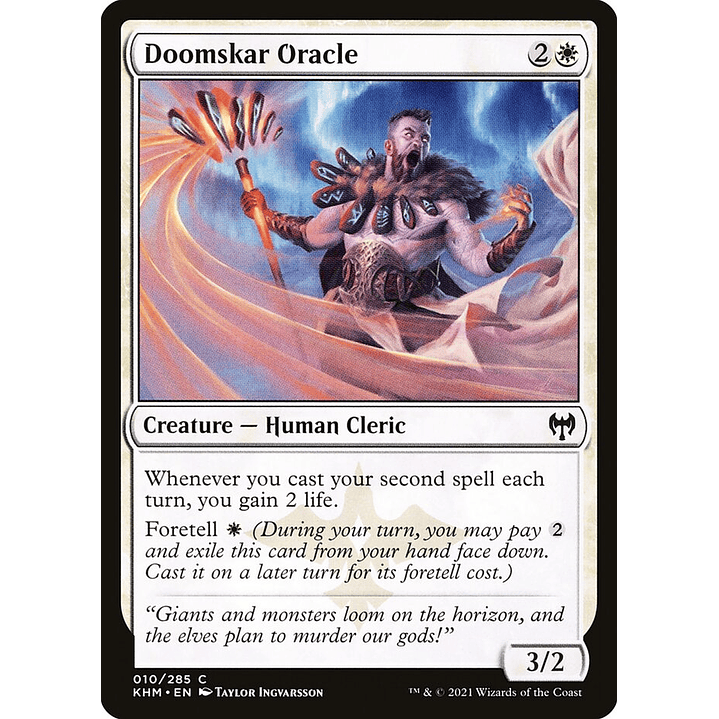 Doomskar Oracle (foil) | Inglés | NM | KHM 1