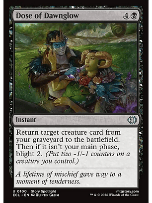 Dose of Dawnglow (foil) | Inglés | NM | ECL