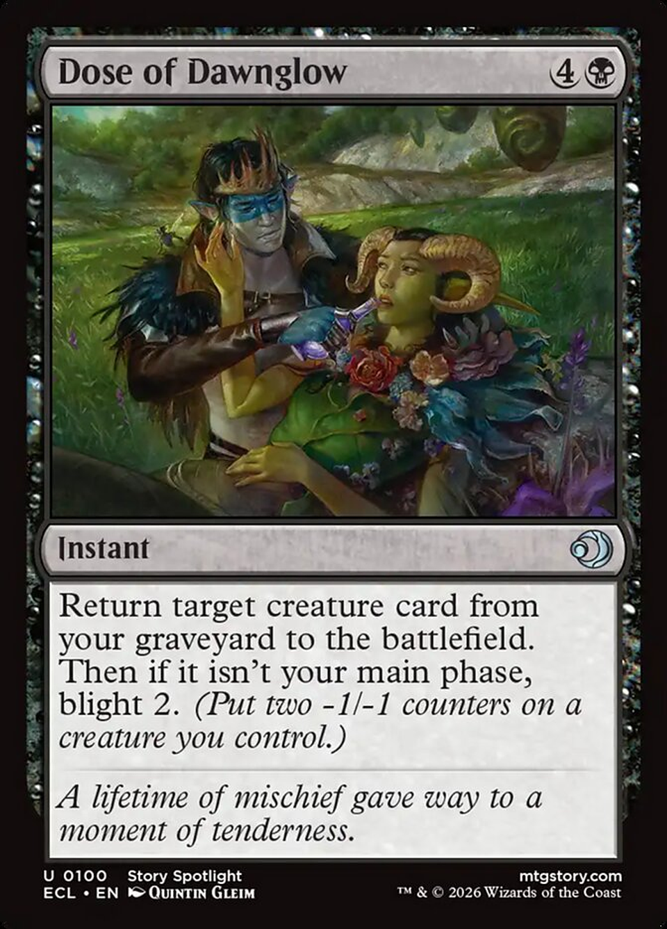 Dose of Dawnglow (foil) | Inglés | NM | ECL 1