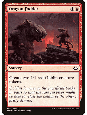 Dragon Fodder | Inglés | NM | MM3