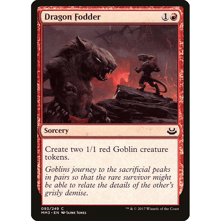 Dragon Fodder | Inglés | NM | MM3 1