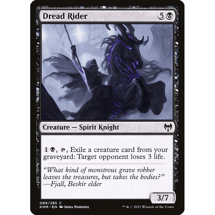 Dread Rider | Inglés | NM | KHM 1