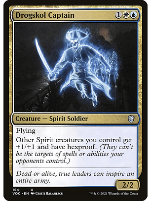 Drogskol Captain | Inglés | NM | VOC