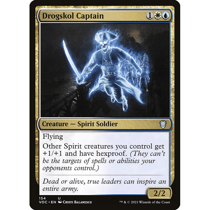 Drogskol Captain | Inglés | NM | VOC 1