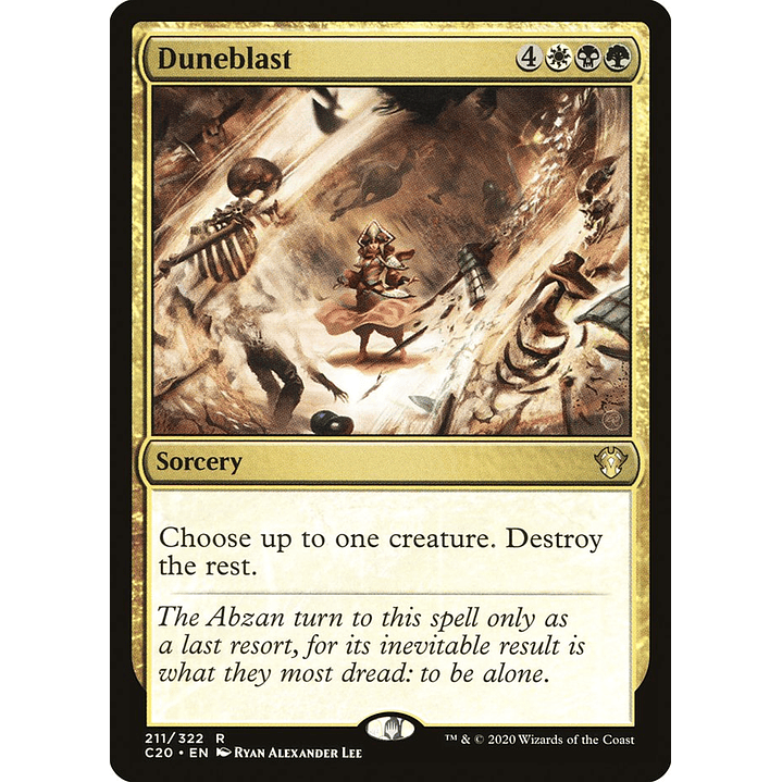 Duneblast | Inglés | EX | C20 1