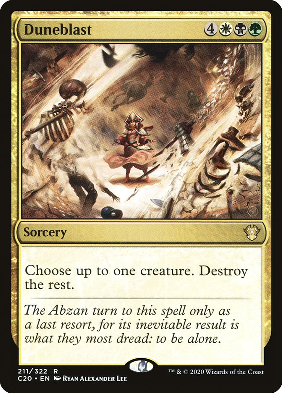 Duneblast | Inglés | EX | C20 1