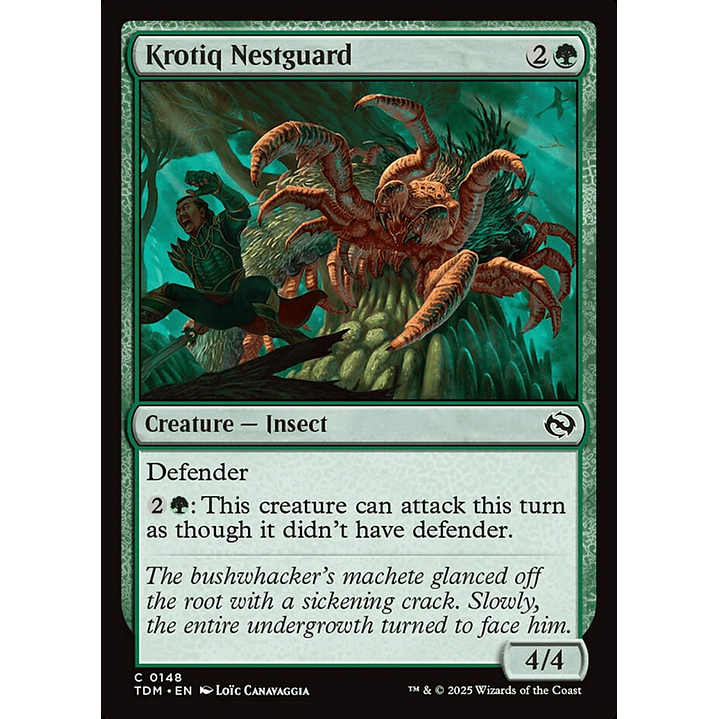 Krotiq Nestguard | Inglés | NM | TDM 1