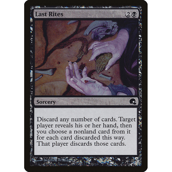 Last Rites (foil) | Inglés | VG | PD3 1
