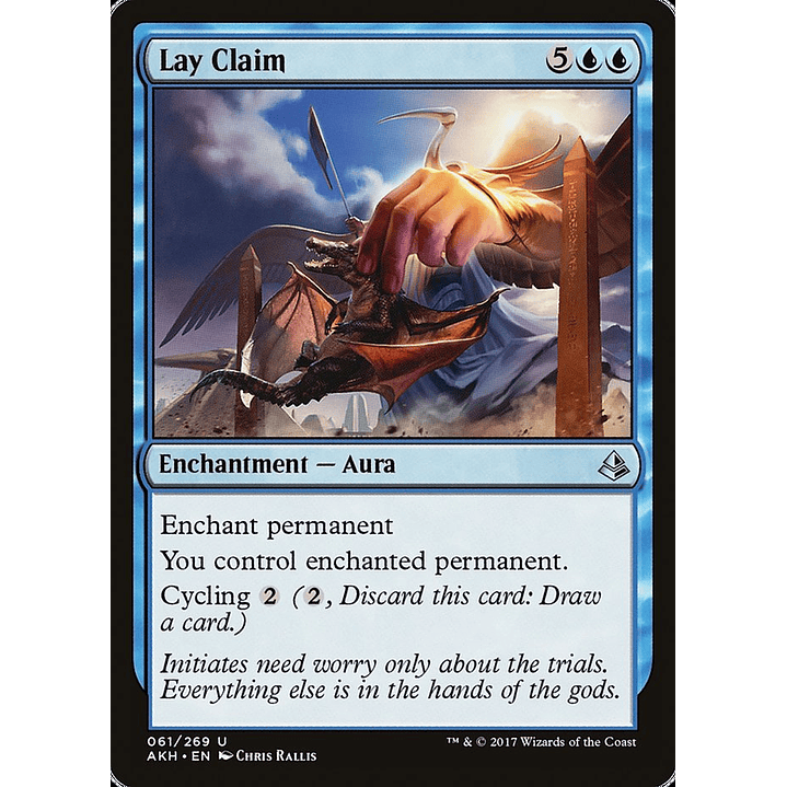 Lay Claim | Inglés | NM | AKH 1