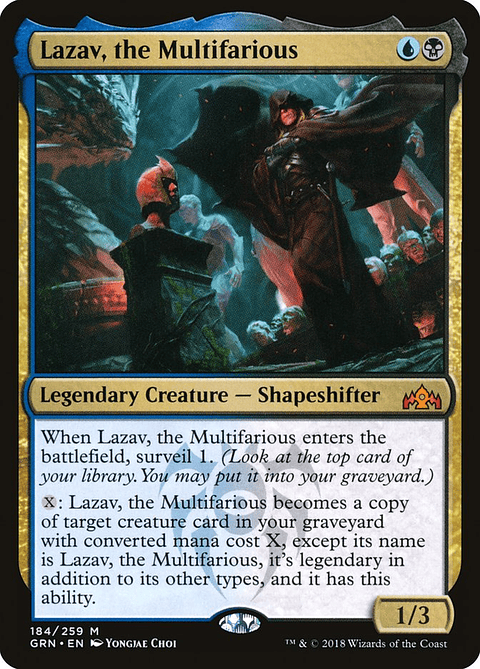 Lazav, the Multifarious | Inglés | EX | GRN