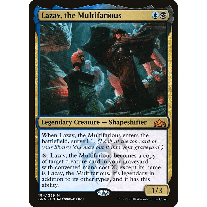 Lazav, the Multifarious | Inglés | EX | GRN 1