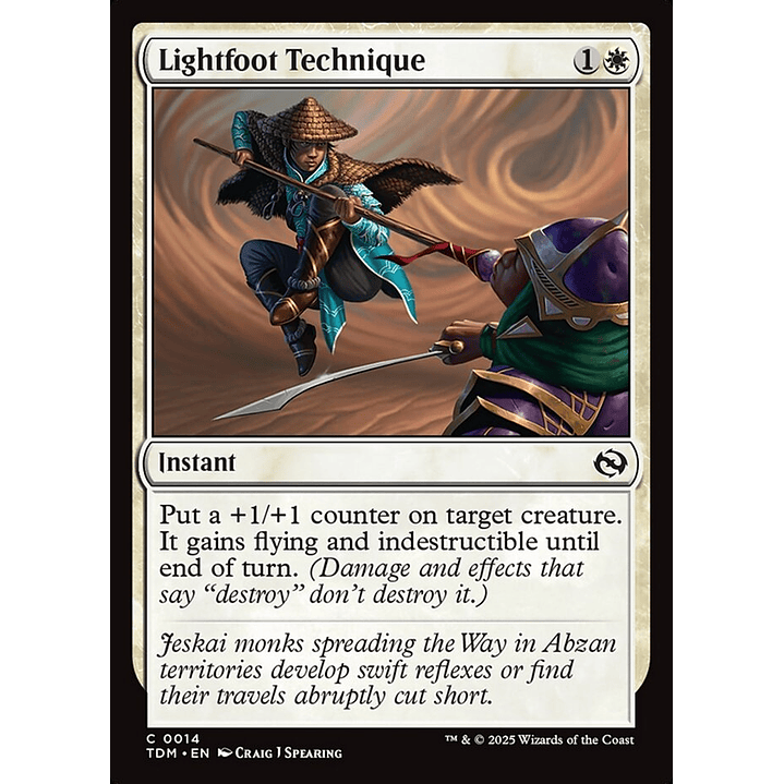 Lightfoot Technique | Inglés | NM | TDM 1