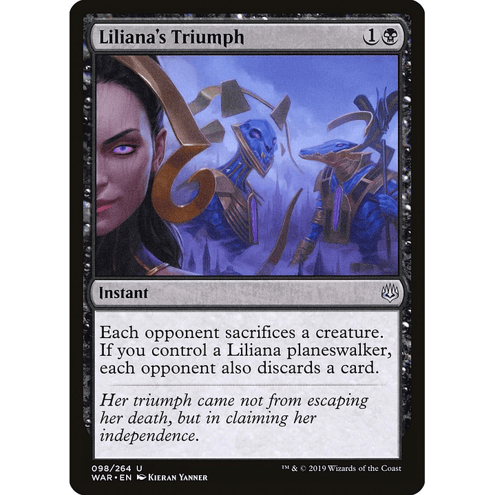 Liliana's Triumph | Español | NM | WAR 1